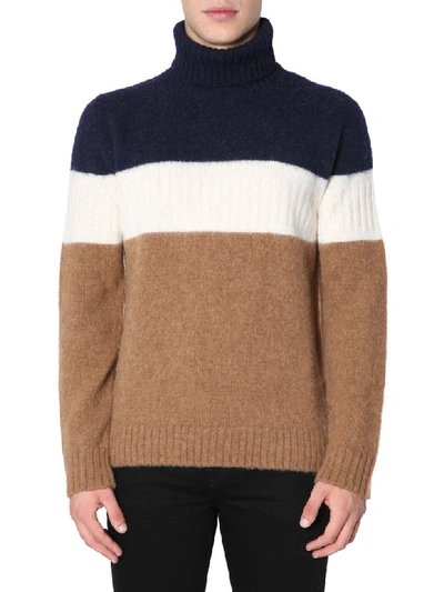 Shop Ballantyne High Collar Sweater In Multicolor