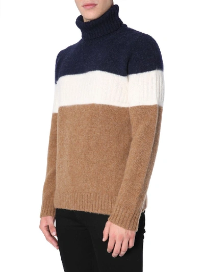 Shop Ballantyne High Collar Sweater In Multicolor