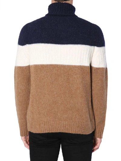 Shop Ballantyne High Collar Sweater In Multicolor