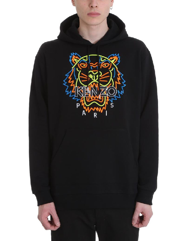 kenzo neon tiger hoodie
