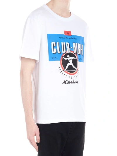 Shop Misbhv Club Mbh T-shirt In White