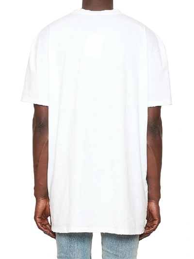 Shop Balmain Bad T-shirt In White