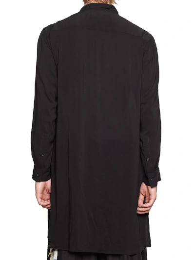 Shop Yohji Yamamoto E-die After Do All Shirt In Black