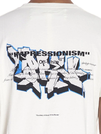 Shop Off-white Green Man T-shirt