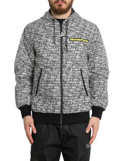 Moncler Genius Rap Jacket By Fragment In Bianco/nero | ModeSens