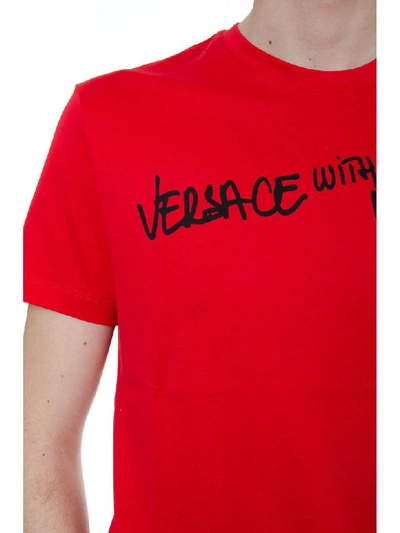 Shop Versace With Love In Eco-sustainable Cotton In Basic