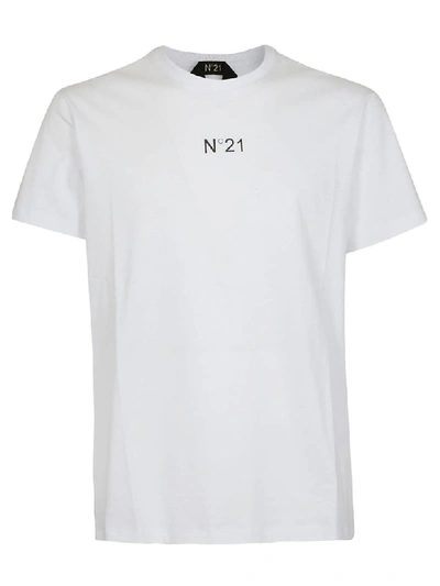 Shop N°21 Short Sleeve T-shirt In White