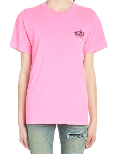 Shop Amiri Five Stars T-shirt In Purple
