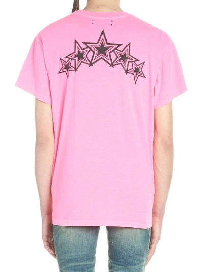 Shop Amiri Five Stars T-shirt In Purple