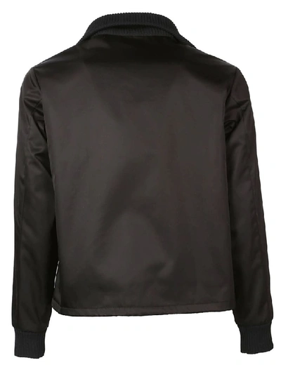 Shop Prada Nylon Jacket In Black
