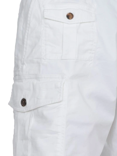 Shop Dsquared2 Cotton Shorts In White
