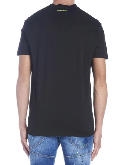 Shop Dsquared2 'icon' T-shirt In Black