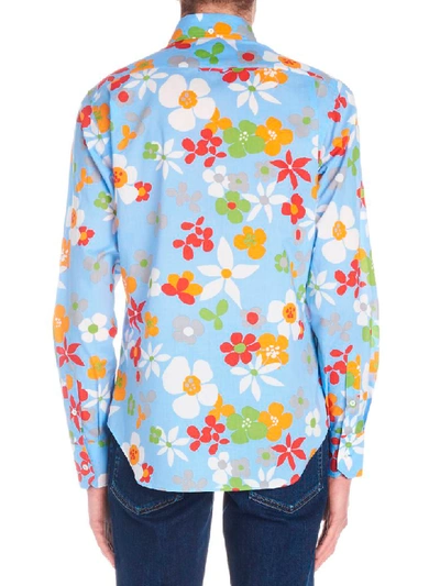 Shop Prada Bloom Shirt In Multicolor