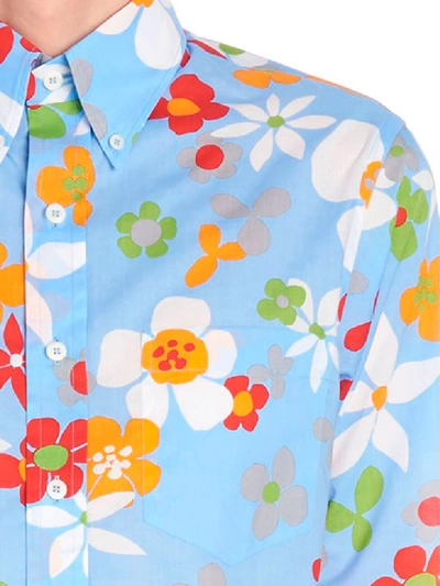 Shop Prada Bloom Shirt In Multicolor