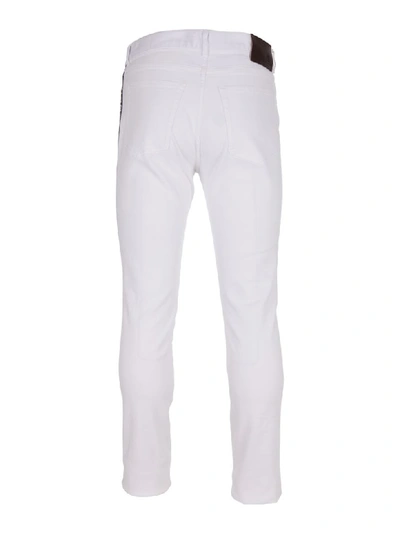 Shop Givenchy Jeans In White