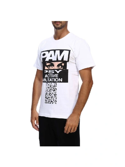 Shop Perks And Mini P.a.m. T-shirt T-shirt Men P.a.m. In White