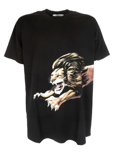 Shop Givenchy Lion Print T-shirt
