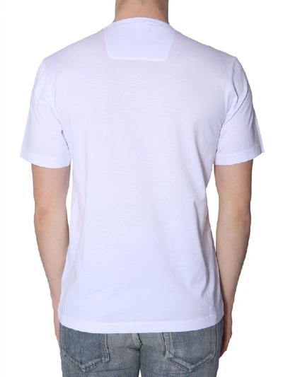 Shop Z Zegna Round Neck T-shirt In Bianco