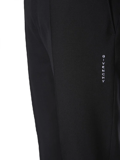 Shop Givenchy Jogging Trouser In Nero