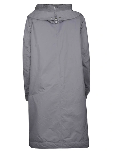 Shop Drkshdw Oversized Long Length Parka In Grey