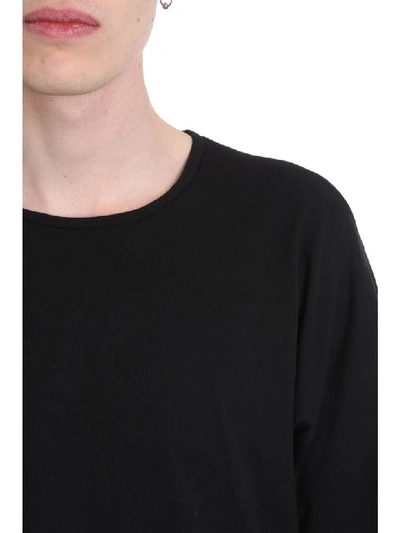 Shop Attachment Black Cotton T-shirt