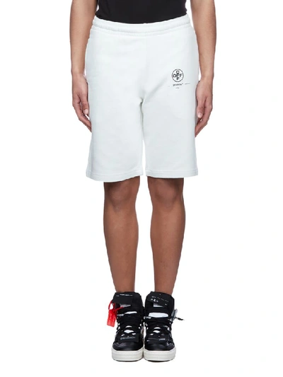 Shop Off-white Bermudas In Bianco Fuxia