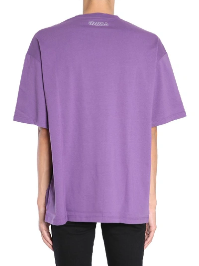 Shop Lanvin Oversize Fit T-shirt In Viola