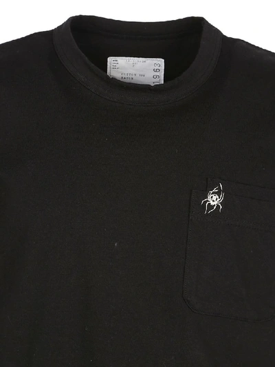 Shop Sacai Dr Woo T-shirt In Black