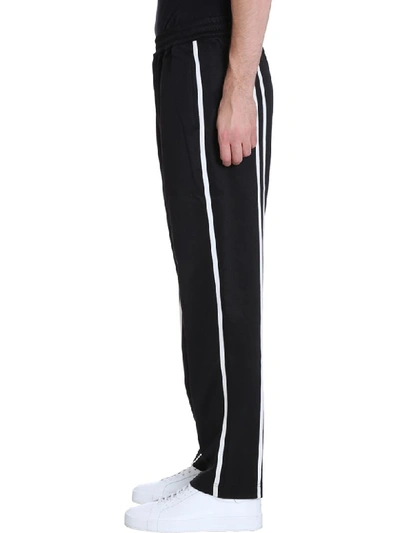 Shop Helmut Lang Black Polyester Trousers