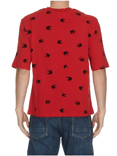 Shop Mcq By Alexander Mcqueen Mcq Alexander Mcqueen Big Swallow T-shirt In Red