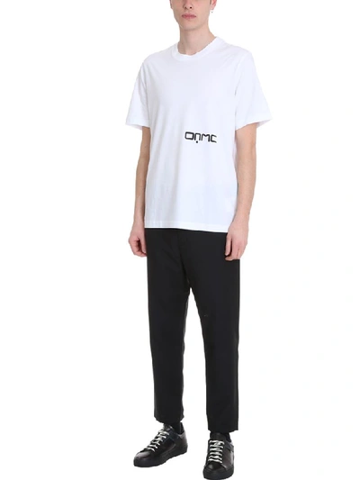 Shop Oamc Black Cotton Pants