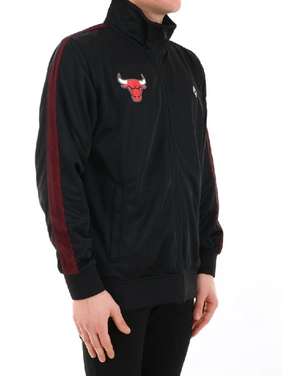 Shop Marcelo Burlon County Of Milan Sweatshirt Chicago Bulls In Black