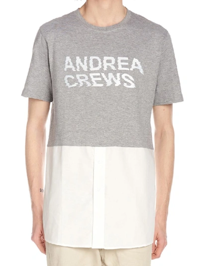 Shop Andrea Crews T-shirt In Multicolor