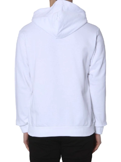 Shop Kenzo Hooded Sweatshirt In Bianco
