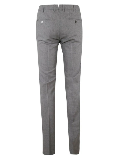 Shop Loro Piana Straight Leg Trousers In Grey