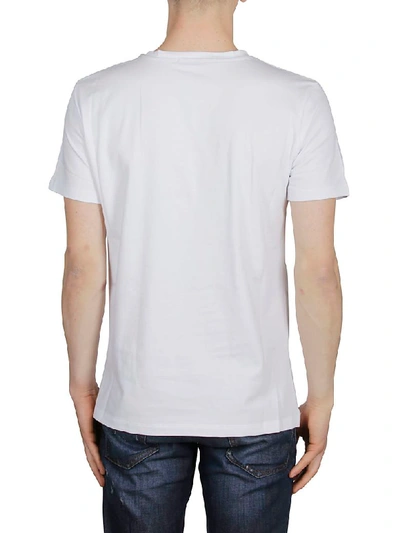 Shop Cesare Paciotti Logo Print T-shirt In White