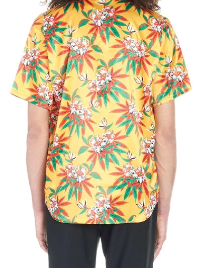 Shop Sss World Corp Hawaii Shirt In Giallo