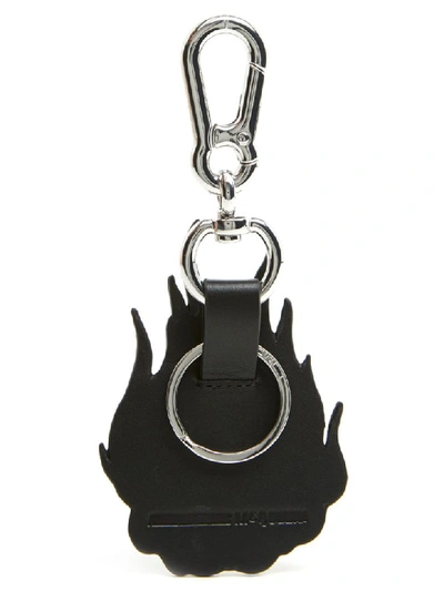 Shop Mcq By Alexander Mcqueen Mcq Alexander Mcqueen '8 Ball' Keyring In Black