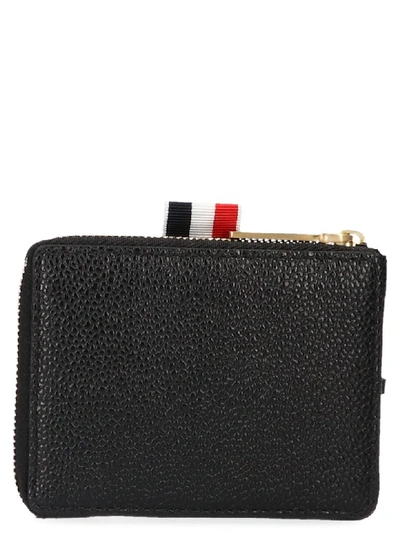 Shop Thom Browne Coin Purse In Black