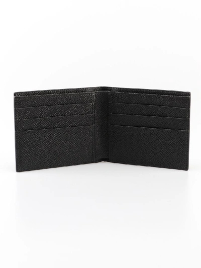 Shop Dolce & Gabbana Crown Wallet In Black