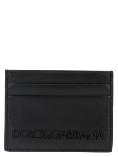 Shop Dolce & Gabbana Cardholder In Black
