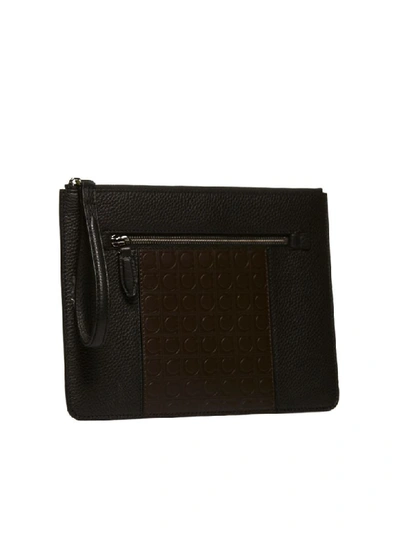 Shop Ferragamo Wallet In Nero