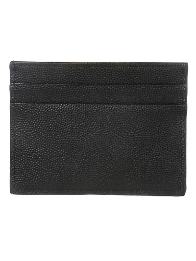 Shop Dolce & Gabbana Logo Print Card Holder In Black