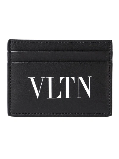 Shop Valentino Vltn Cardholder In No Black