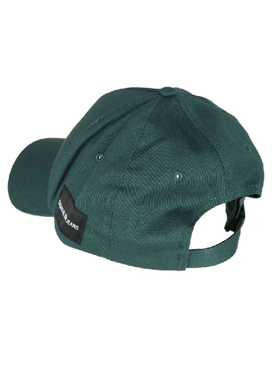 Calvin Klein Logo Cap In Basic