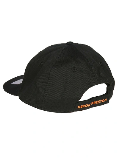 Shop Heron Preston Stamp Cap In Black Multicolor