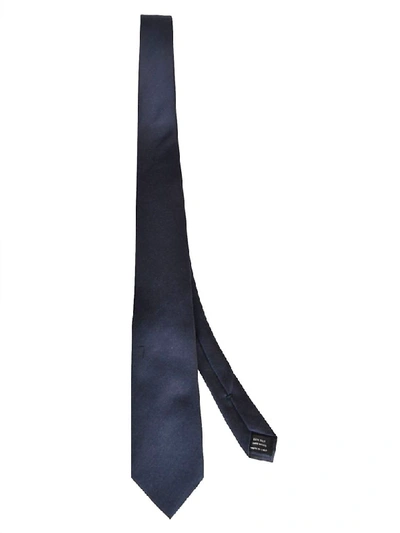 Shop Tom Ford Plain Tie In Blue