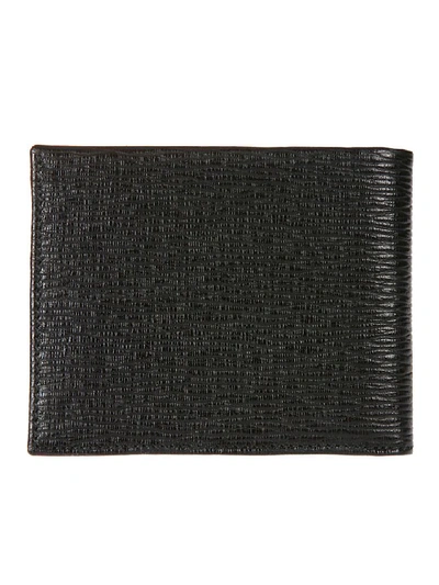 Shop Ferragamo Revival Bifold Wallet In Black