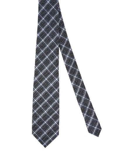 Shop Tom Ford Check Tie In Multicolor