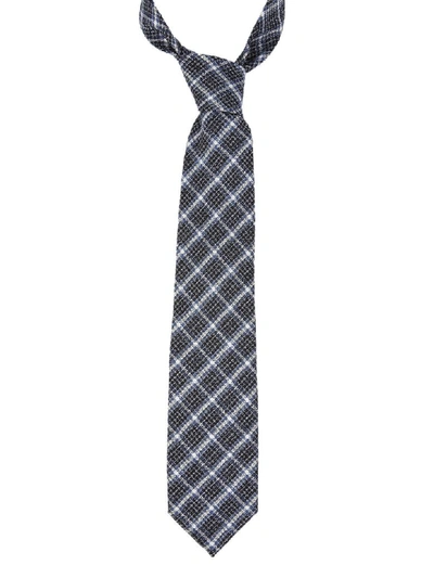 Shop Tom Ford Check Tie In Multicolor